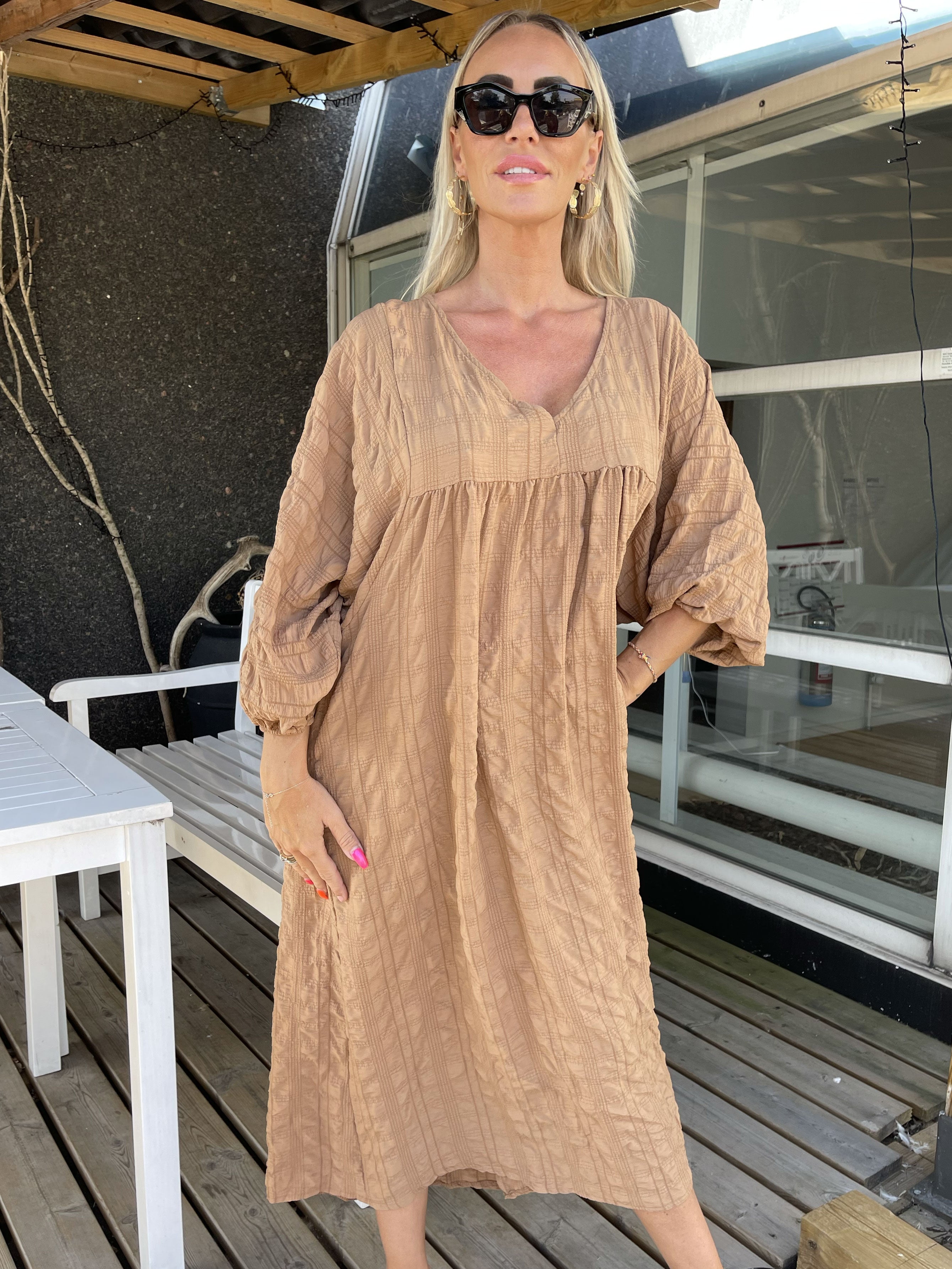 My - Lang kjole i babydollfacon